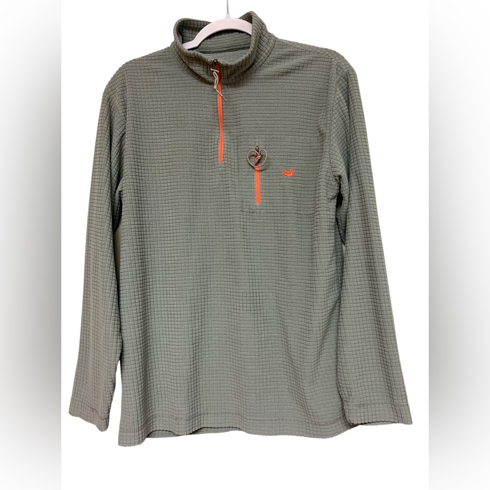 Southern Marsh Fieldtec Dune 1/4 Zip Mens Green pullover